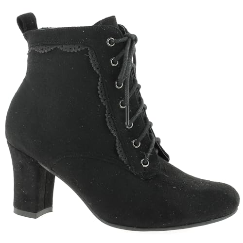 Hirschkogel Damen Stiefelette, schwarz, 39 EU von Hirschkogel