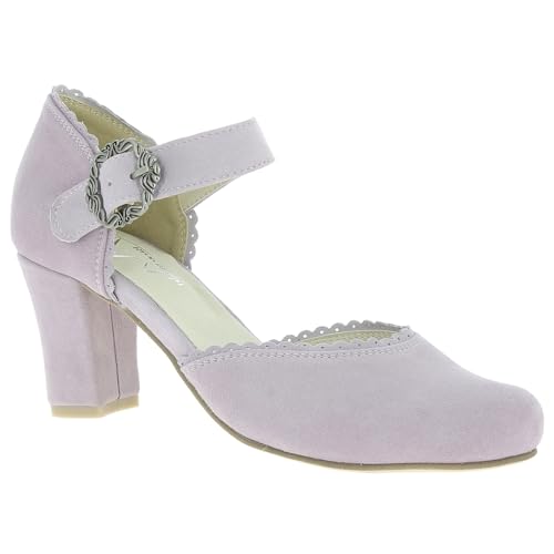 Hirschkogel Damen Trachten Pumps, Flieder, 39 EU von Andrea Conti