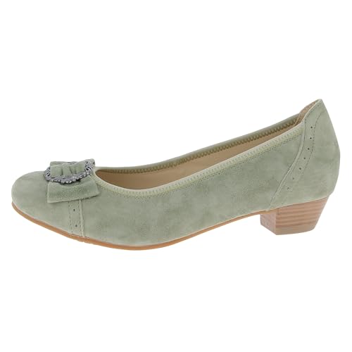 Hirschkogel Damen Trachten Pumps, Salbei, 38 EU Hirschkogel Damen Trachten Pumps, Salbei, 38 EU von Hirschkogel