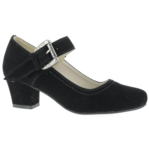Hirschkogel Damen Trachten Pumps, schwarz, 40 EU von Hirschkogel