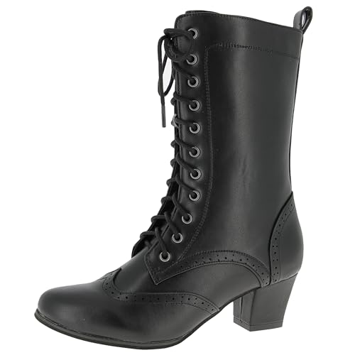 Hirschkogel Damen Trachten Stiefelette Trachtenstiefel, schwarz, 42 EU Hirschkogel Damen Trachten Stiefelette Trachtenstiefel, schwarz, 42 EU von Hirschkogel