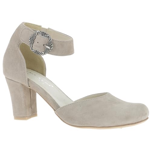 Hirschkogel Mädchen 3007835 Riemchenpumps, Beige (Taupe 066), 35 EU von Hirschkogel