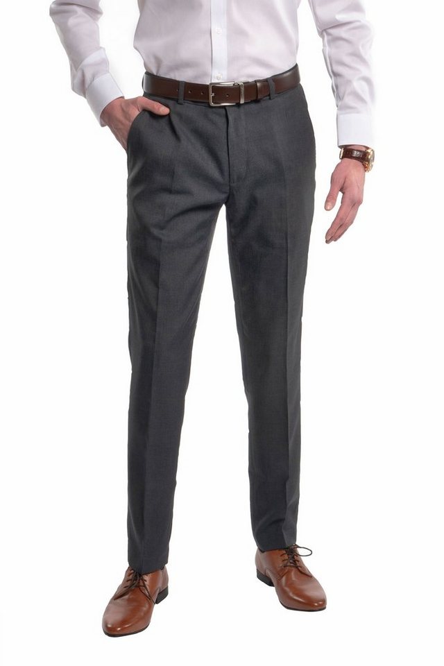 Hirschthal Anzughose Herren Business Anzughose Slimfit mit modernen Schnitt von Hirschthal
