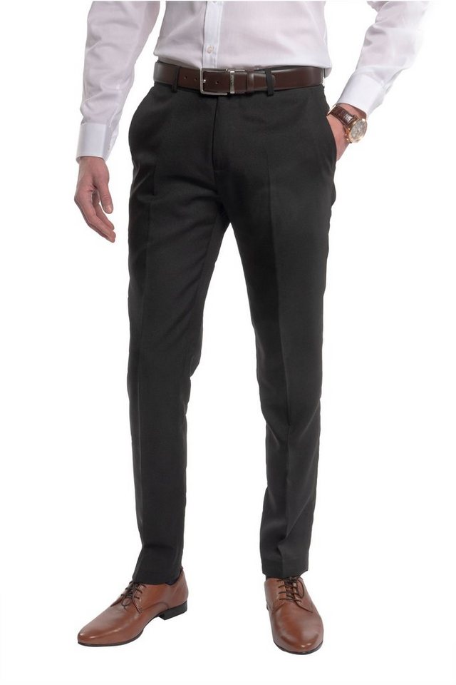 Hirschthal Anzughose Herren Business Anzughose Slimfit mit modernen Schnitt von Hirschthal