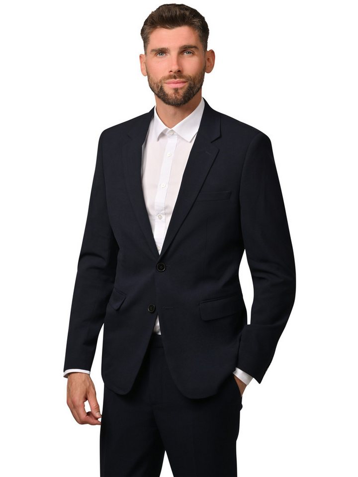 Hirschthal Anzugsakko Herren 2-Knopf Sakko oder Business Anzug mit Anzughose, Regular-Fit (Sakko und Hose in verschiedenen Größen kombinierbar) in klassischem Design, mit Kleidersack von Hirschthal