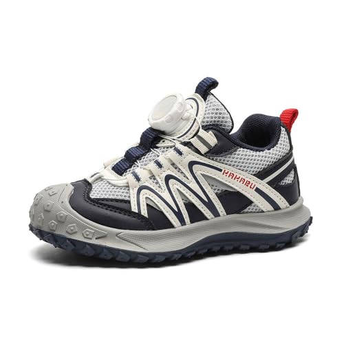 Hiseng Kinder Schuhe Für MäDchen Jungs Kinder Turnschuhe Sportschuhe Slip on Laufschuhe Leicht Hallenschuhe Sneakers Tennisschuhe Leicht Outdoor Fitness Mesh Sneaker von Hiseng