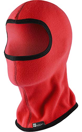 Hisert Shop Kinder Skimaske Microfleece Sturmhaube (Rot) von Hisert Shop