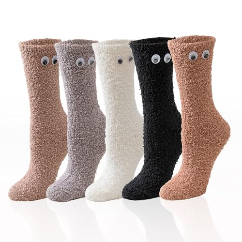 Hisonwel Fuzzy Socken für Frauen Fluffy Slipper Winter Warm Weich Gemütliche Mikrofaser Plüsch Zuhause Schlafsocken Hisonwel Fuzzy Socken für Frauen Fluffy Slipper Winter Warm Weich Gemütliche Mikrofaser Plüsch Zuhause Schlafsocken von Hisonwel