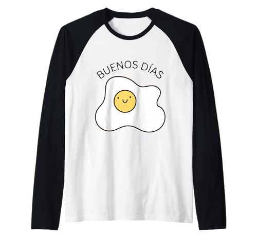 Buenos días Guten Morgen im spanischen hispanischen Monat Jungen Mädchen Raglan Buenos días Guten Morgen im spanischen hispanischen Monat Jungen Mädchen Raglan von Hispanic Bi Lingual Spanish Sleep Funny Egg Spain