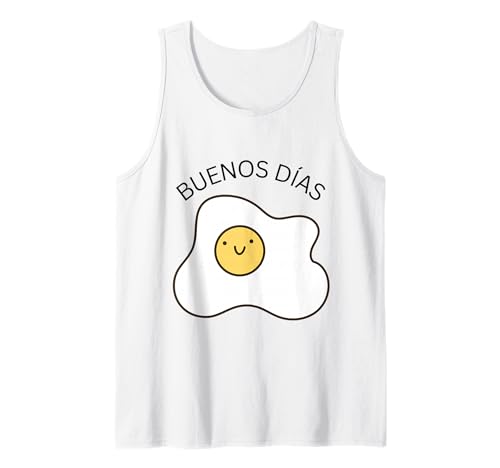 Buenos días Guten Morgen im spanischen hispanischen Monat Jungen Mädchen Tank Top Buenos días Guten Morgen im spanischen hispanischen Monat Jungen Mädchen Tank Top von Hispanic Bi Lingual Spanish Sleep Funny Egg Spain