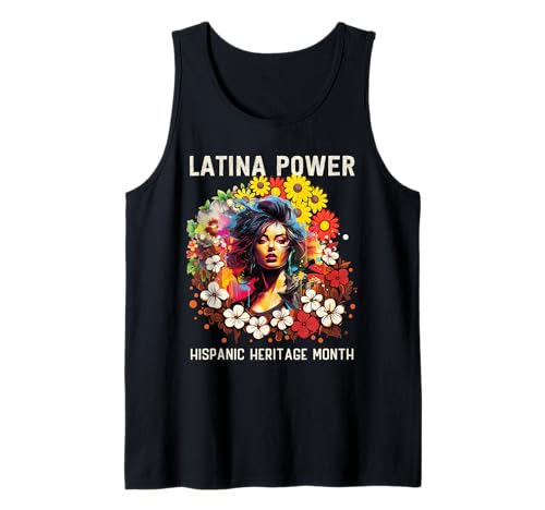 Hispanic Heritage Latina Powerblumen Damen Tank Top Hispanic Heritage Latina Powerblumen Damen Tank Top von Hispanic Heritage Month Latina Shirts