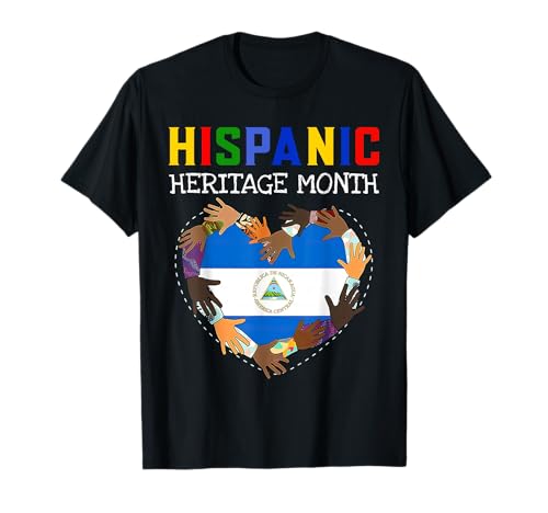 Hispanic Heritage Month Nicaragua Kinder Jungen Mädchen T-Shirt Hispanic Heritage Month Nicaragua Kinder Jungen Mädchen T-Shirt von Hispanic Heritage Month Nicaragua Kids Boys Girls