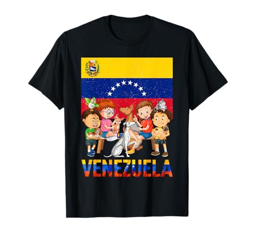 Hispanic Heritage Month Venezuela Kinder Jungen Mädchen Kleinkind T-Shirt Hispanic Heritage Month Venezuela Kinder Jungen Mädchen Kleinkind T-Shirt von Hispanic Heritage Month Venezuela Kids Boys Girls