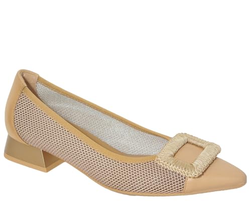 Hispanitas Dali 12 Damen Pumps in Beige, Größe 38 von Hispanitas