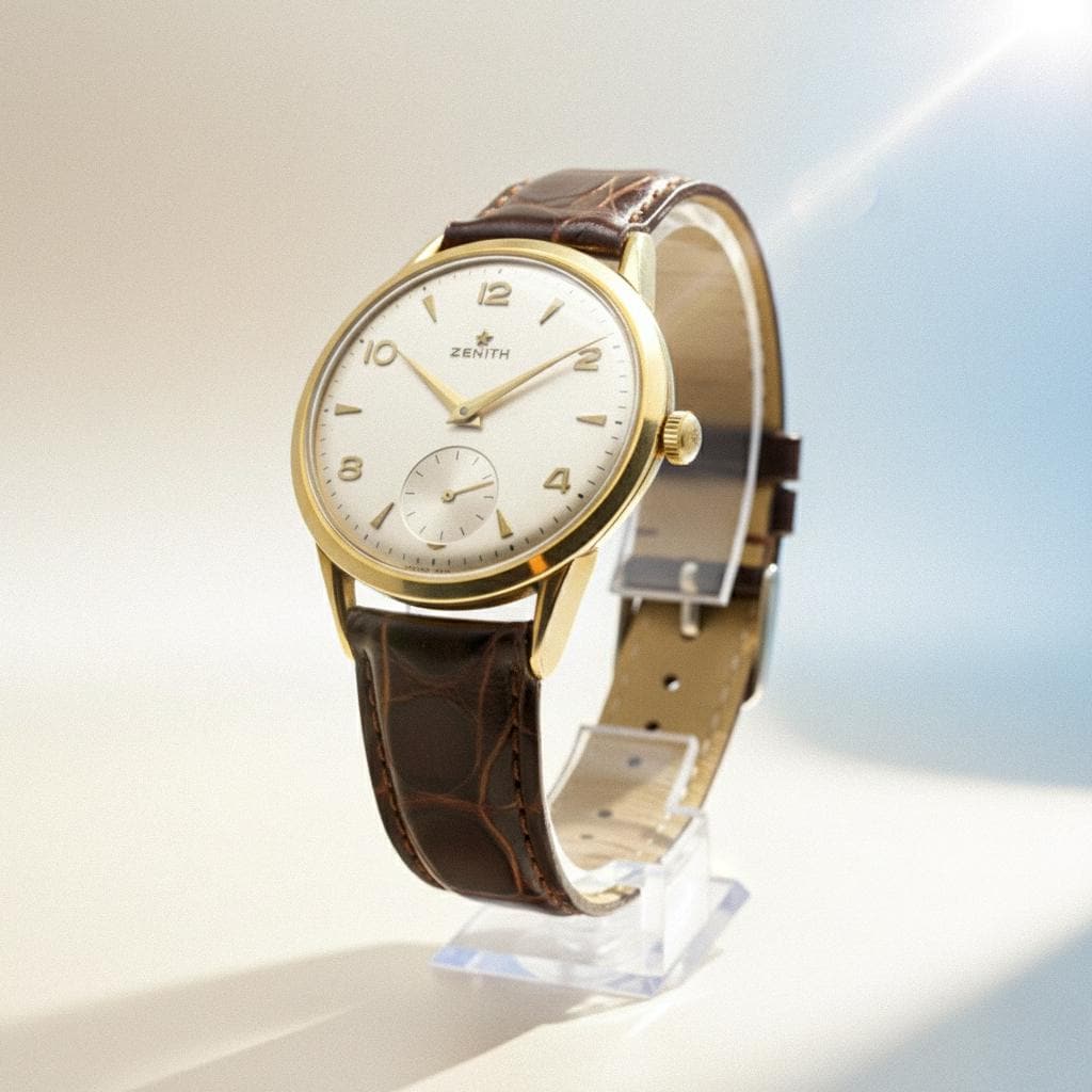 Zenith „stellina" - 18 Kt Gold, Swiss Made 1950Er Zenith „stellina" - 18 Kt Gold, Swiss Made 1950Er von HistorianLugano