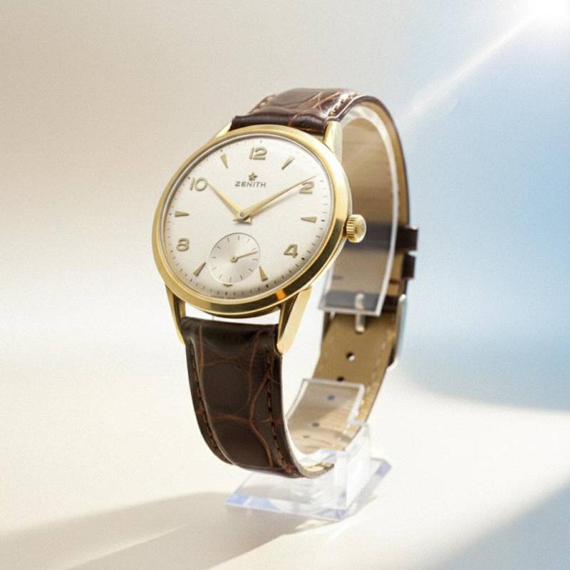 Zenith „stellina" - 18 Kt Gold, Swiss Made 1950Er Zenith „stellina" - 18 Kt Gold, Swiss Made 1950Er von HistorianLugano
