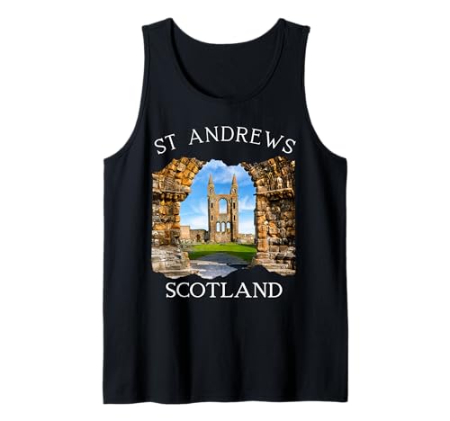 St. Andrews Schottland Äußere Hebriden Souvenir Damen Kinder Herren Tank Top St. Andrews Schottland Äußere Hebriden Souvenir Damen Kinder Herren Tank Top von Historic British Monuments Highlands Scottish Men