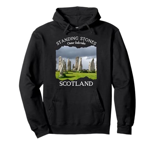 Standing Stones Schottland Äußere Hebriden Souvenir Damen Kinder Pullover Hoodie Standing Stones Schottland Äußere Hebriden Souvenir Damen Kinder Pullover Hoodie von Historic British Monuments Highlands Scottish Men