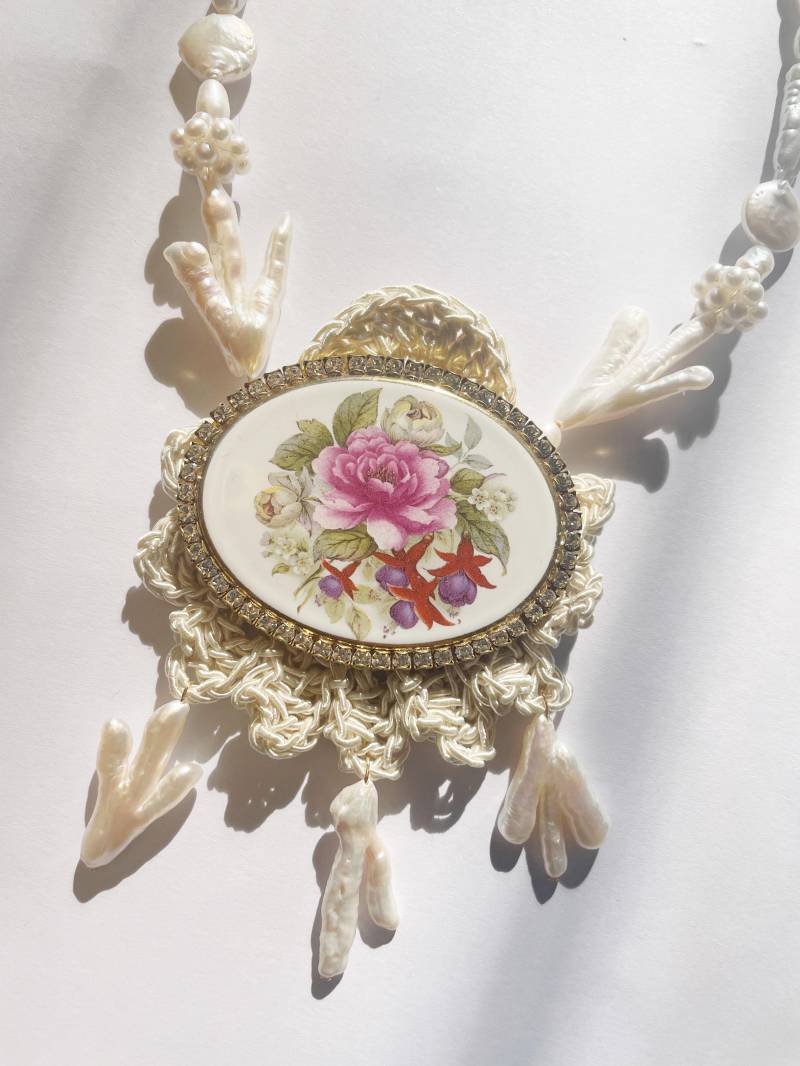 Gartenparty Perlenkette von HistoryTimeTraveler