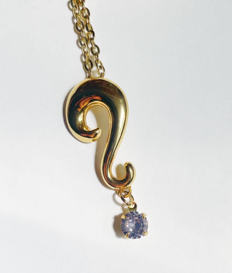 Vintage Fragezeichen-Halskette von HistoryTimeTraveler