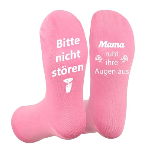 Geburtstagsgeschenk für Mama Geschenke für Mama Muttertaggeschenk für Mutter Geburtstagsgeschenk Socken für Freundin Freund Schwester Mutter Tochter Tante Muttertaggeschenk Socken für Frauen von Hisxierng
