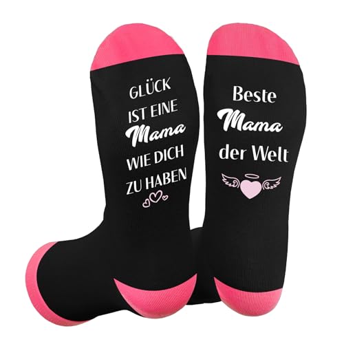 Muttertaggeschenk für Mama Socken Geburtstagsgeschenk für Mama Geschenke für Mutter Schwiegermutter Freundin Freund Schwester Geschenk Mutter Tochter Tante Weihnachtsgeschenke Socken für Frauen von Hisxierng