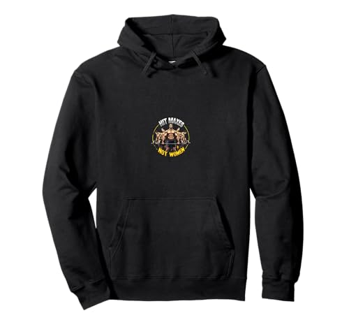 Retro Bodybuilding Gym Zitat Workout Männer Pullover Hoodie Retro Bodybuilding Gym Zitat Workout Männer Pullover Hoodie von Hit Maxes Nicht Frauen Fitness Motivation