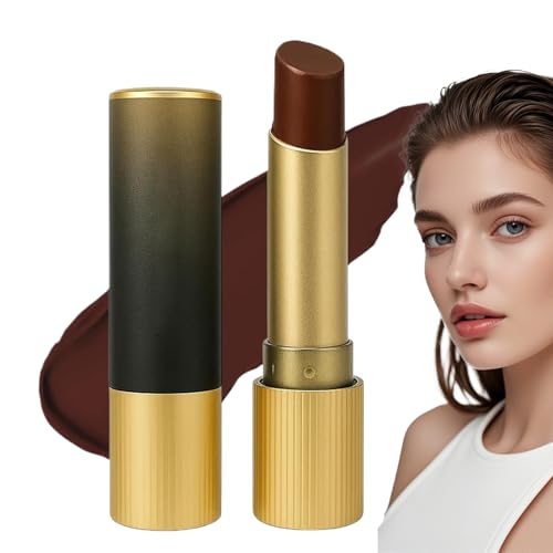 Hitburu Lippenglanz für Damen, Lang anhaltend Feuchtigkeitsspendender Lippenstift, Gesichtsmakeup Für Winter Frühjahr Herbst Hochzeit Feier Date Schule Homeoffice von Hitburu
