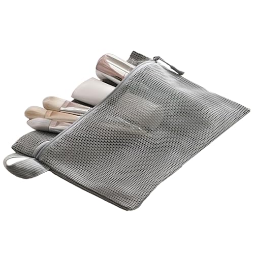 Hitburu Mesh Reißverschlussbeutel - Mesh-Duschbeutel,Tragbare Toiletten- & Kosmetiktasche Multifunktionaler Organizer Für Medikamente Pflegeartikel Unterwegs Berufsreisen Fitnessstudio Haushalt von Hitburu