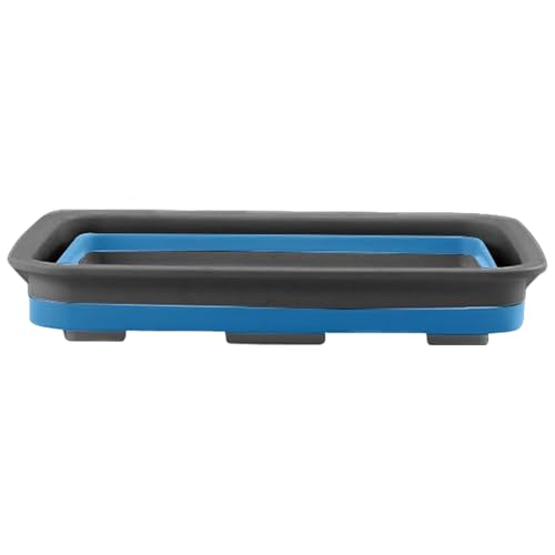 Hitburu Tragbares Fußbad - Faltbare Fußbadewanne | Fußbecken Mit Warmwasser Für Trockene Haut Pediküre Zuhause Outdoor Camping Erwachsene Kinder Reise von Hitburu