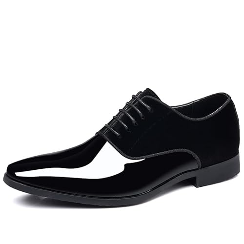 Hitmars Anzugschuhe Herren Schnürhalbschuhe Business Schuhe Klassischer Derby Oxford Lederschuhe Hochzeit Schuhe C Schwarz EU42 Hitmars Anzugschuhe Herren Schnürhalbschuhe Business Schuhe Klassischer Derby Oxford Lederschuhe Hochzeit Schuhe C Schwarz EU42 von Hitmars
