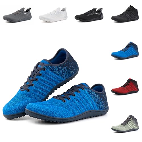 Hitmars Barfußschuhe Herren Barfussschuhe Damen Barfuss Schuhe Fitnessschuhe Unisex Traillaufschuhe Outdoor Zehenschuhe Wanderschuhe Hallenschuhe 4 Blau EU 41 Hitmars Barfußschuhe Herren Barfussschuhe Damen Barfuss Schuhe Fitnessschuhe Unisex Traillaufschuhe Outdoor Zehenschuhe Wanderschuhe Hallenschuhe 4 Blau EU 41 von Hitmars