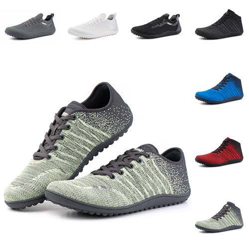 Hitmars Barfußschuhe Herren Barfussschuhe Damen Barfuss Schuhe Fitnessschuhe Unisex Traillaufschuhe Outdoor Zehenschuhe Wanderschuhe Hallenschuhe 4 Grün EU 45 Hitmars Barfußschuhe Herren Barfussschuhe Damen Barfuss Schuhe Fitnessschuhe Unisex Traillaufschuhe Outdoor Zehenschuhe Wanderschuhe Hallenschuhe 4 Grün EU 45 von Hitmars