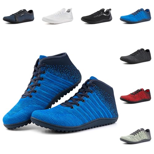 Hitmars Barfußschuhe Herren Barfussschuhe Damen Barfuss Schuhe Fitnessschuhe Unisex Traillaufschuhe Outdoor Zehenschuhe Wanderschuhe Hallenschuhe 5 Blau EU 45 Hitmars Barfußschuhe Herren Barfussschuhe Damen Barfuss Schuhe Fitnessschuhe Unisex Traillaufschuhe Outdoor Zehenschuhe Wanderschuhe Hallenschuhe 5 Blau EU 45 von Hitmars