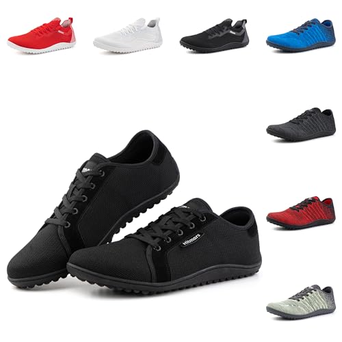 Hitmars Barfussschuhe Herren Barfußschuhe Damen Traillaufschuhe Barfuß Schuhe Outdoor Sneaker Trekkingschuhe Zehenschuhe Fitnessschuhe Unisex 2 Schwarz EU 37 Hitmars Barfussschuhe Herren Barfußschuhe Damen Traillaufschuhe Barfuß Schuhe Outdoor Sneaker Trekkingschuhe Zehenschuhe Fitnessschuhe Unisex 2 Schwarz EU 37 von Hitmars