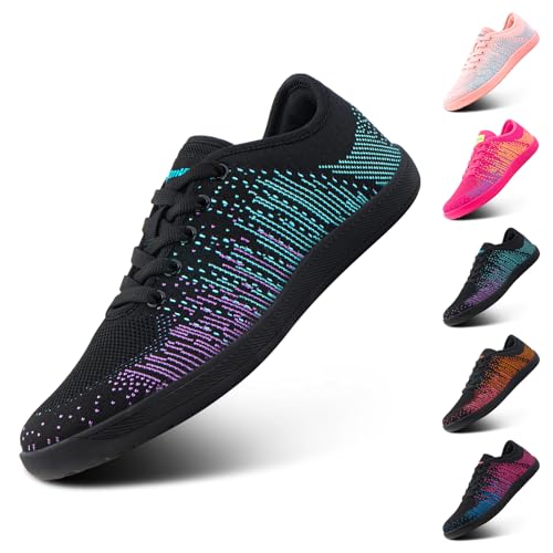 Hitmars Laufschuhe Damen Sportschuhe Turnschuhe rutschfeste Leichtgewichts Straßenlaufschuhe Sneaker Joggingschuhe AtmungsaktivWalkingschuhe Fitness pj1 von Hitmars