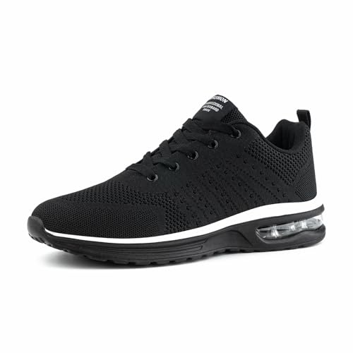 Hitmars Laufschuhe Damen Turnschuhe Luftpolster Sneaker Atmungsaktiv Sportschuhe Leicht Joggingschuhe rutschfest Straßenlaufschuhe Walkingschuhe Fitness Running Outdoor Schwarz EU 40 Hitmars Laufschuhe Damen Turnschuhe Luftpolster Sneaker Atmungsaktiv Sportschuhe Leicht Joggingschuhe rutschfest Straßenlaufschuhe Walkingschuhe Fitness Running Outdoor Schwarz EU 40 von Hitmars