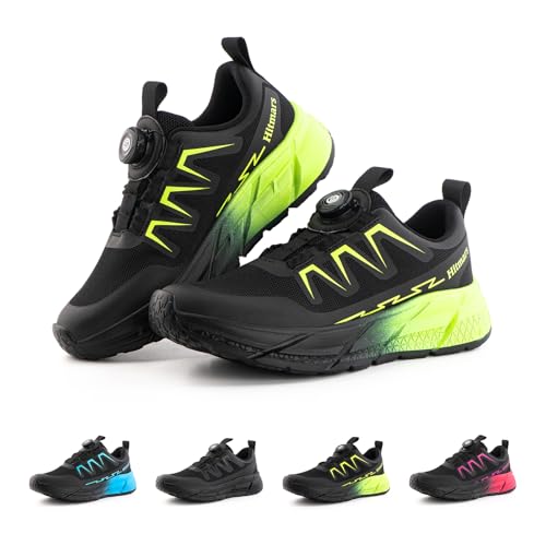 Hitmars Laufschuhe Damen Turnschuhe Sneaker Frauen Sportschuhe Leicht Joggingschuhe Straßenlaufschuhe rutschfest Stoßdämpfend Running Outdoor UDI1-Grün EU40 von Hitmars