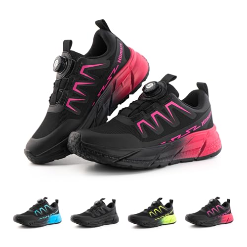 Hitmars Laufschuhe Damen Turnschuhe Sneaker Frauen Sportschuhe Leicht Joggingschuhe Straßenlaufschuhe rutschfest Stoßdämpfend Running Outdoor UDI2-Rosa EU39 von Hitmars