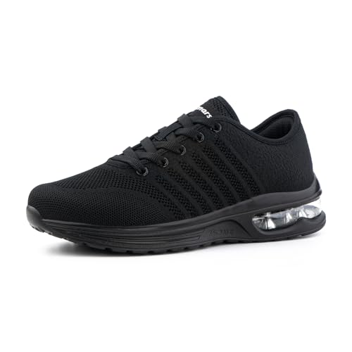 Hitmars Laufschuhe Damen Turnschuhe Sportschuhe Joggingschuhe Straßenlaufschuhe Outdoor Fitness Atmungsaktiv Leichte Freizeitschuhe Sneaker Damen Schwarz MN1 Größe 37EU Hitmars Laufschuhe Damen Turnschuhe Sportschuhe Joggingschuhe Straßenlaufschuhe Outdoor Fitness Atmungsaktiv Leichte Freizeitschuhe Sneaker Damen Schwarz MN1 Größe 37EU von Hitmars