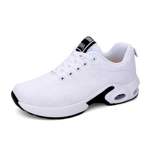 Hitmars Laufschuhe Damen Turnschuhe Sportschuhe Sneaker Dämpfung Joggingschuhe Frauen Leichte Straßenlaufschuhe mit Luftkissen 2 Weiß 38 Hitmars Laufschuhe Damen Turnschuhe Sportschuhe Sneaker Dämpfung Joggingschuhe Frauen Leichte Straßenlaufschuhe mit Luftkissen 2 Weiß 38 von Hitmars