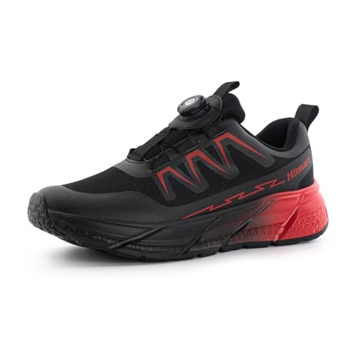 Hitmars Laufschuhe Herren Sportschuhe Turnschuhe Sport Schuhe mit Luftkissen Joggingschuhe Running Atmungsaktiv Gym Sneaker Fitness Rot Gr.45 von Hitmars