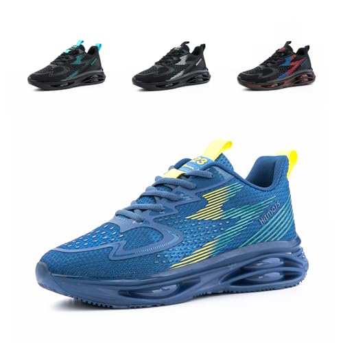 Hitmars Laufschuhe Herren Turnschuhe Sportschuhe Herren Leichte Atmungsaktiv Sneaker Straßenlaufschuhe Joggingschuhe Fitnesss Outdoor Bequeme Freizeit A Blau EU 41 Hitmars Laufschuhe Herren Turnschuhe Sportschuhe Herren Leichte Atmungsaktiv Sneaker Straßenlaufschuhe Joggingschuhe Fitnesss Outdoor Bequeme Freizeit A Blau EU 41 von Hitmars