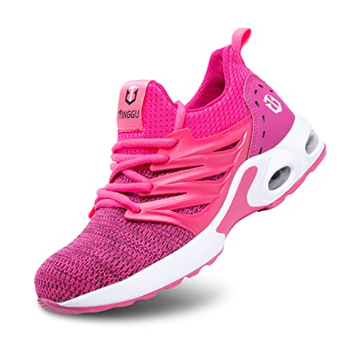 Hitmars Sicherheitsschuhe Herren Damen Arbeitsschuhe Leichte Kochschuhe Bequeme Stahlkappenschuhe rutschfest Arbeit Schuhe Rosa EU 42 von Hitmars