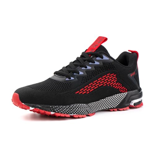 Hitmars Sneaker Herren Turnschuhe Damen Laufschuhe Sportschuhe Joggingschuhe Walkingschuhe Outdoor Sport Running Schuhe Rot N2 EU43 Hitmars Sneaker Herren Turnschuhe Damen Laufschuhe Sportschuhe Joggingschuhe Walkingschuhe Outdoor Sport Running Schuhe Rot N2 EU43 von Hitmars