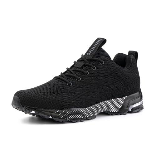 Hitmars Sneaker Herren Turnschuhe Damen Laufschuhe Sportschuhe Joggingschuhe Walkingschuhe Outdoor Sport Running Schuhe Schwarz N1 EU41 Hitmars Sneaker Herren Turnschuhe Damen Laufschuhe Sportschuhe Joggingschuhe Walkingschuhe Outdoor Sport Running Schuhe Schwarz N1 EU41 von Hitmars