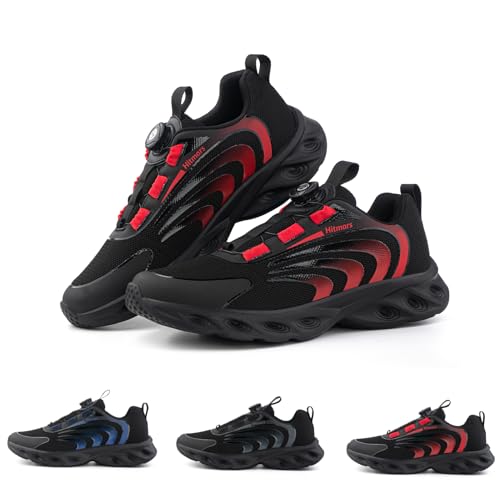 Hitmars Sneaker Herren Turnschuhe Herren Laufschuhe Herren Sportschuhe Leicht Atmungsaktiv Joggingschuhe Outdoor Running Schuhe N/A3 Rot EU45 von Hitmars