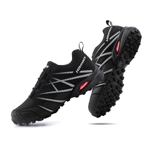 Hitmars Trailrunning Schuhe Männer Damen Trail Running Schuhe Herren Traillaufschuhe Trekkingschuhe Wanderschuhe Laufschuhe Unisex Schwarz-Weiss EU 37 Hitmars Trailrunning Schuhe Männer Damen Trail Running Schuhe Herren Traillaufschuhe Trekkingschuhe Wanderschuhe Laufschuhe Unisex Schwarz-Weiss EU 37 von Hitmars