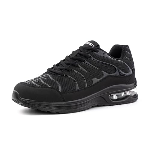 Hitmars Turnschuhe Herren Damen Sneaker Laufschuhe Air Luftpolster Sportschuhe Joggingschuhe Running Sport Schuhe Leicht Atmungsaktiv Fitness Outdoor Schwarz EU 40 Hitmars Turnschuhe Herren Damen Sneaker Laufschuhe Air Luftpolster Sportschuhe Joggingschuhe Running Sport Schuhe Leicht Atmungsaktiv Fitness Outdoor Schwarz EU 40 von Hitmars