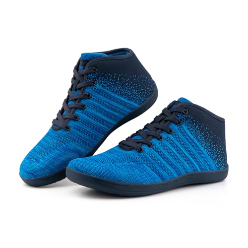 Hitmars Turnschuhe Herren Laufschuhe Sportschuhe Sneaker Tennisschuhe Fitnessschuhe Joggingschuhe Running-Schuhe Straßenlaufschuhe Blau-2 EU 44 von Hitmars